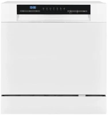 Exquisit Geschirrspüler GSP508-030D - Kompakte Spülmaschine mit Power+ Modus - Geschirrspüler für 1-2 Personen, 7 Programme, ECO Modus und Power+ für starke Reinigung. Kompakt, energieeffizient und ideal für kleine Küchen.