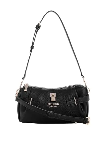 Guess Yesba Schultertasche 23 cm schwarz – Stilvoll und Praktisch - Elegante Guess Yesba Schultertasche in Schwarz, ideal für den Alltag. Ihr kompaktes Design bietet ausreichend Platz für Essentials und ergänzt jedes Outfit.