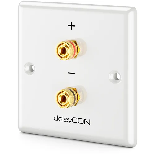 Lautsprecher Wanddose für 1 Lautsprecher Unterputz Dose Lautsprecherkabel Boxen