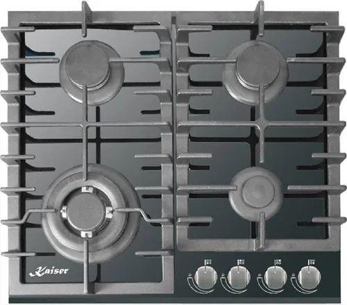 Kaiser Küchengeräte Gas-Kochfeld 60 cm mit WOK-Brenner