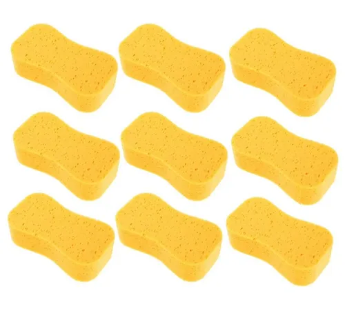 BAYLI XL Autoschwamm 9 Stück Set – Universalschwamm für Auto & Haushalt - 9er Set XL Autoschwämme – ideal für gründliche Fahrzeugpflege und Oberflächenreinigung. Hohe Saugkraft und schonende Oberfläche für effektive Reinigung im Innen- und Außenbereich. Perfekt für Auto, Motorrad und Haushalt.