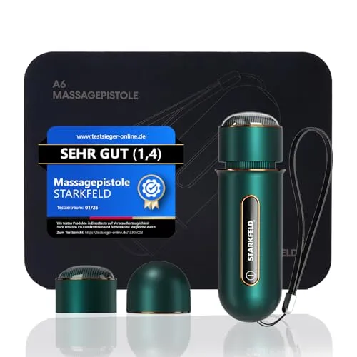 STARKFELD Massagepistole STARKGUN® Mini & Deluxe von STARKFELD