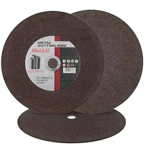 Trennscheiben Schneidscheiben 400mm x 32 x 4 mm Metall Stahl Edelstahl INOX Blech Winkelschleifer Elektrowerkzeuge Dünn Trennscheibe Flexscheiben