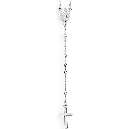 AMEN CRO25B Damen Collier Kreuz Rosaries Plain