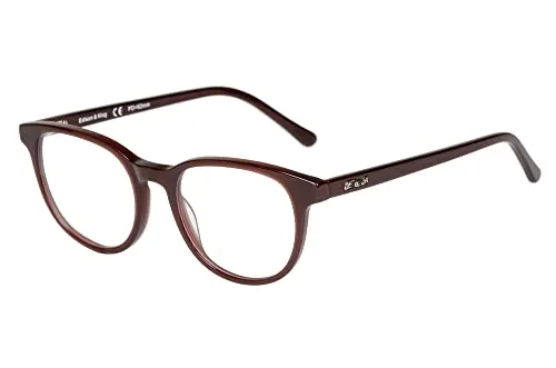 Edison & King Lesebrille Soul Mate mit Blue Light Protection im stylischen Nude-Look (chocolate, +1,00 dpt)