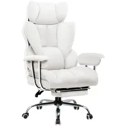 GTPLAYER Gaming-Stuhl - Ergonomischer Gamer Stuhl mit Fußstütze, höhenverstellbar - Bürostuhl mit strapazierfähigem Kunstleder und gepolsterter Sitzfläche, ideal für stundenlanges Gaming oder Arbeiten. Genießen Sie ultimativen Komfort und ein stylisches Design!