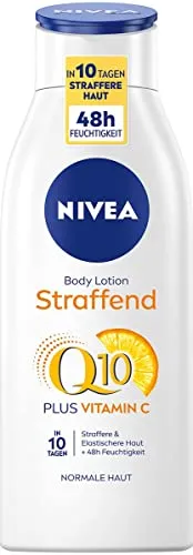 NIVEA Q10 Hautstraffende Body Lotion + Vitamin C, 400 ml - Hautstraffende Body Lotion mit Vitamin C für ein strafferes Hautbild, ideal für die tägliche Pflege.
