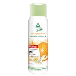 Frosch Duschgel Sensitiv Orangenblüte 300ml - Duschgel für Damen mit hydratisierender Formel und erfrischendem Orangenblütenduft, ideal für normale Haut. Genießen Sie ein sanftes Duscherlebnis!