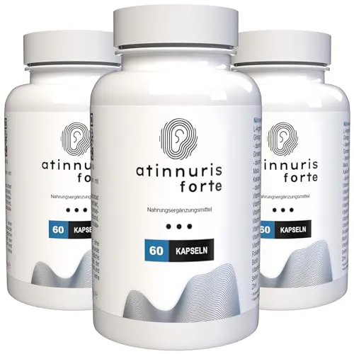 Atinnuris Forte - 180 Kapseln (3x60 Kapseln), 3er Pack
