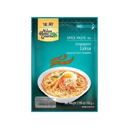 SPICE PASTE Singapore Laksa Coconut Curry Noodles 60 g Soße Würz Sauce