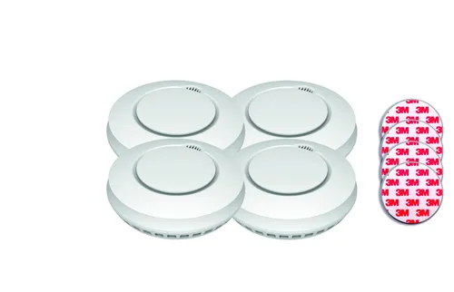 AKTION -Jeising GS559A (4+1) er Set Funkrauchmelder - mit Magnetklebebefestigung