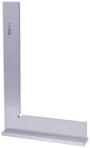 KS Tools 300.0317 Anschlagwinkel 300mm - Zimmermannswinkel nach DIN 875/0, präzise kalibriert für maximale Genauigkeit im Maschinenbau und Holzarbeiten.