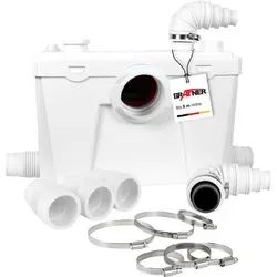 Grafner 4/1 Kleinhebeanlage 500W mit Häcksler