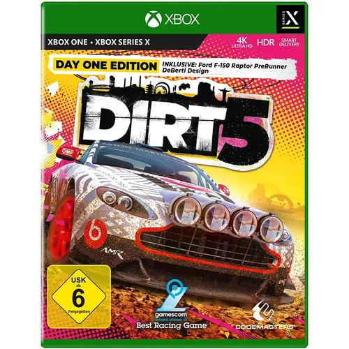 DIRT 5 - Day One Edition - Technik - Erlebe das mutige und freche Rennspiel, das ein neues Kapitel der beliebten Serie aufschlägt und für actiongeladene Offroad-Rennen steht!