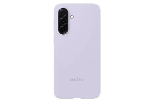 Samsung Silicone Case EF-PA366, Hülle für das Galaxy A36 5G, Smartphone-Cover, Handyhülle, Silikon, Schutz Case, stoßfest, dünn und griffig, Lavender