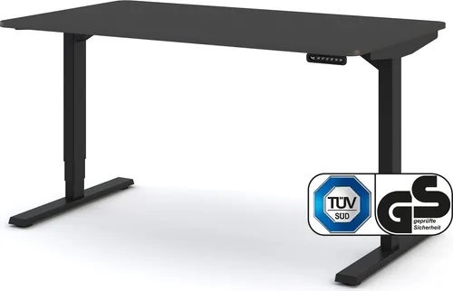 ASSMANN Büromöbel Schreibtisch Y-LINE Curved in grau von Assmann