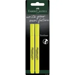 Faber Castell Textmarker TL 38 0,3-1,0 mm gelb 2er