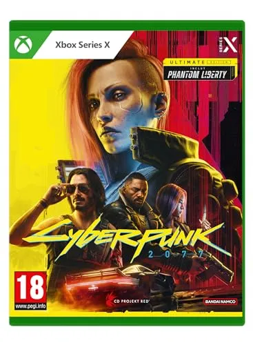 Cyberpunk 2077: Ultimate Edition für Xbox Series X - Spiele für Xbox Series X & S, erlebe die ultimative Cyberpunk-Welt mit atemberaubender Grafik und packender Story, ideal für Action-Fans!