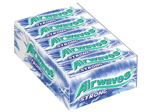 Airwaves Kaugummi Strong in weiß von Airwaves