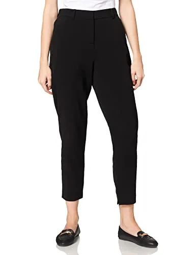 b.young Damen Hose Stoffhose 20803141, Größe:46, Farbe:Black (80001)
