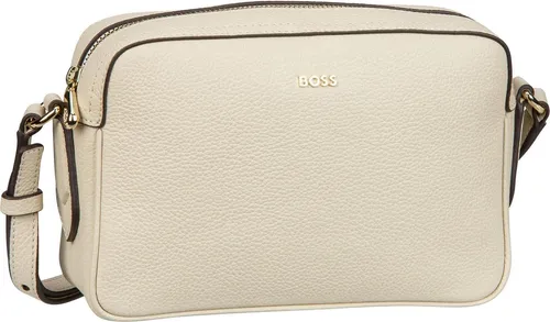 Boss Lenah Umhängetasche Leder 23 cm beige - Elegante Handtasche aus hochwertigem Leder, ideal für jeden Anlass und mit stilvollem Design.
