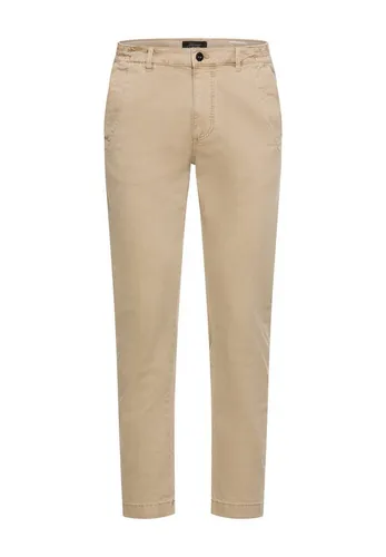 camel active Chinohose mit Stretch beige|braun 42 - Bequeme Chinohose aus Baumwolle-Elasthan-Mischung für optimalen Tragekomfort. Ideal für den Alltag, passt perfekt zu lässigen Outfits und bietet eine schmale Beinform.