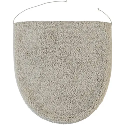 Rhomtuft WC-Deckelbezug Beige 45x50 cm in beige von Rhomtuft