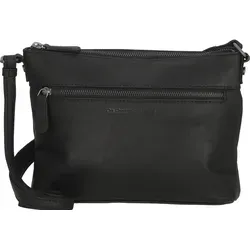 The Chesterfield Brand Durban Umhängetasche schwarz C48.131600 - Umhängetasche aus hochwertigem Pull-Up Rindsleder, stilvoll und langlebig, ideal für den täglichen Gebrauch.