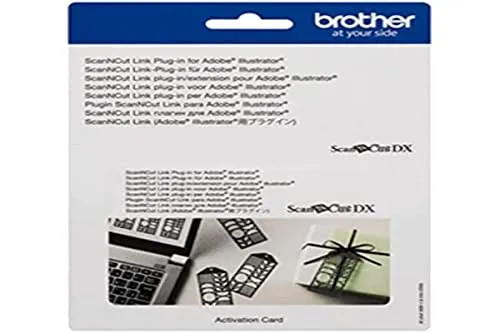 Brother ScanNCut Link-Plug-In für Adobe Illustrator - Plug-In für präzises Plotten, überträgt Designs direkt aus Illustrator auf Brother Plotter der SDX-Serie und ermöglicht konturgenaues Ausschneiden.
