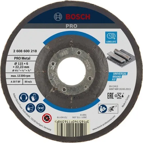Bosch Schruppscheibe 2608600218 Schruppscheiben Schruppscheibe