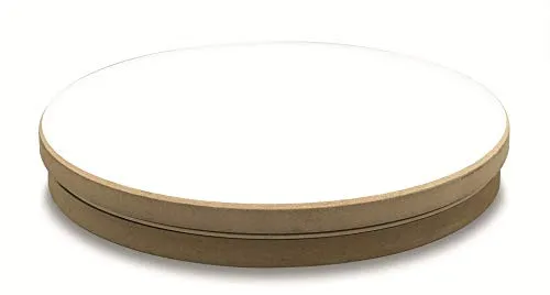 ARTSERVICE-TUBE Töpferscheibe manuell mit Kugellager, 30 cm Drehteller Drehscheibe Rund Töpfern Töpferei Töpfereibedarf