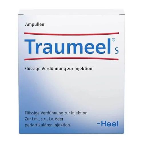 Traumeel S 100 ST - Homöopathisches Arzneimittel - Arzneimittel zur Injektion mit natürlichen Wirkstoffen, ideal zur Unterstützung des Heilungsprozesses bei verschiedenen Beschwerden. Sanfte Homöopathie für Ihre Gesundheit.
