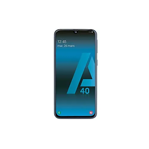 Samsung Galaxy A40 BLACK - Simlockfreies Handy, kompakt und leistungsstark für alle Anforderungen