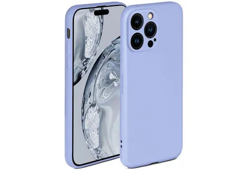 ONEFLOW Handyhülle für iPhone 14 Pro Hülle Silikon Soft Case Hellblau 6,1 Zoll, Silikonhülle Cover Dünn Handytasche TPU Schutzhülle mit Kameraschutz