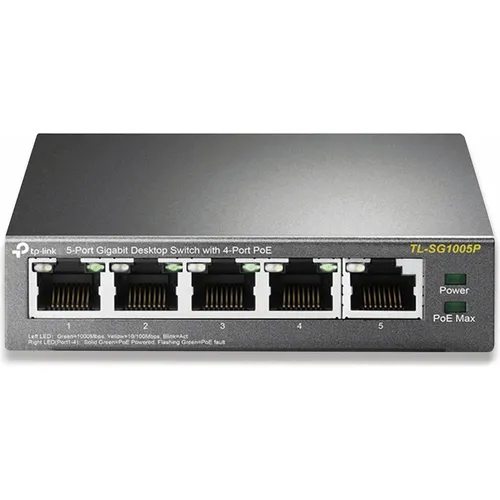 TP-Link Tl-Sg1005p (5 Ports) (TL-SG1005P)
