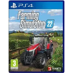 Farming Simulator 22 (PS4) - Spiele für PlayStation 4, über 400 Maschinen und neue Pflanzen, entspannter Multiplayer-Modus für bis zu 16 Spieler, saisonale Zyklen und Produktionsketten für ein realistisches Landwirtschaftserlebnis.