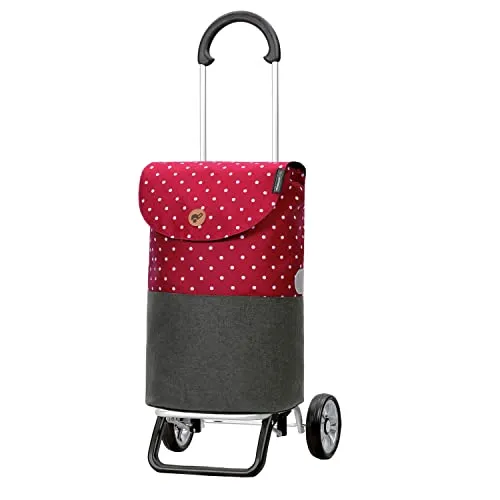 Andersen Einkaufstrolley Scala Shopper Plus rot in rot von Andersen