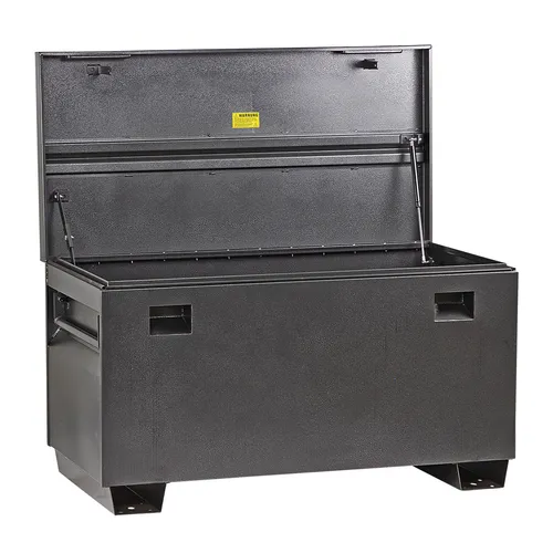 Liter Werkzeugkiste 122x61x70 cm - Robuste Werkzeugkiste in grau, ideal zur Aufbewahrung und Organisation von Werkzeugen und Materialien.