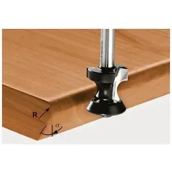 Festool Abrund- und Fasefräser HW Schaft 8 mm - Präziser Abrundfräser mit 6 mm Radius, ideal für saubere Kanten und Fasen in Holzarbeiten. Perfekt für Profis und Heimwerker.