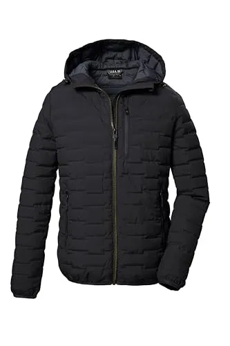 G.I.G.A. DX Herren Steppjacke mit Kapuze, schwarz, XXL - Funktionsjacke mit wasserabweisender, atmungsaktiver und winddichter Technologie, ideal für Outdoor-Aktivitäten und schützt zuverlässig vor den Elementen.