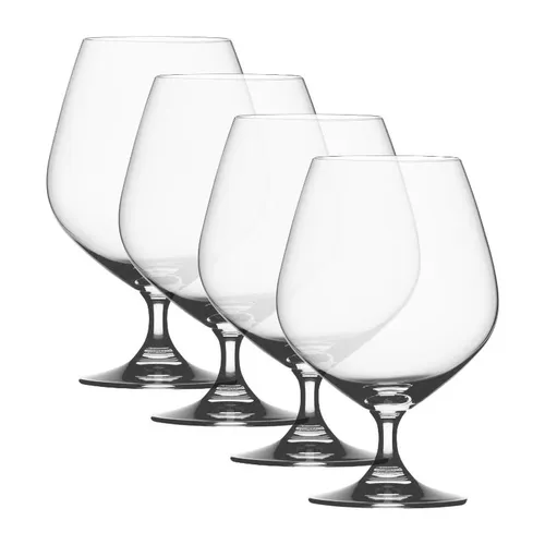 Spiegelau Special Glasses Cognac 4er Set 558 ml - Hochwertige Kristallgläser für Cognac und Whisky, spülmaschinenfest und bruchfest, ideal für den Genuss feiner Destillate. Set mit 4 Gläsern für stilvolles Trinken.