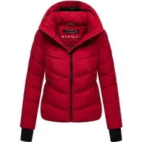 Marikoo Damen Steppjacke Yukanii mit Kapuze - Sportlich-elegante Damen-Steppjacke mit figurbetontem Schnitt und gefütterter Kapuze. Ideal für Herbst und Winter, bietet sie Schutz vor Wind und Kälte sowie praktischen Stauraum durch mehrere Taschen.