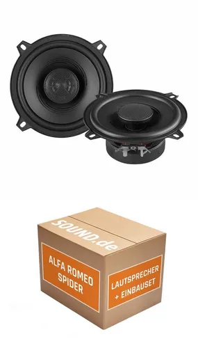 JUST SOUND Einbauset für Helix PF C130.2 Lautsprecher im Alfa Romeo Spider - Komplettlösung für den Austausch der Lautsprecher in Ihrem Alfa Romeo Spider (1994-2004). Hochwertige Helix Lautsprecher mit einfachem Einbau durch mitgeliefertes Zubehör. Genießen Sie kraftvollen Klang und optimale Passform!