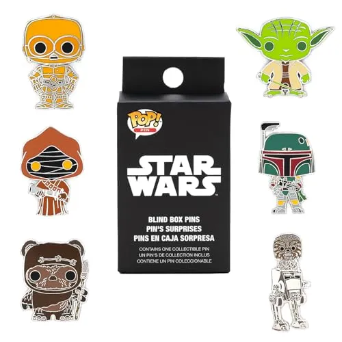 Loungefly PIN - Disney - Star Wars - Blind Enamel Pin Purchase - Star Wars Emaille-Nadeln - Niedliche Brosche Zum Sammeln - Für Rucksäcke & Taschen - Geschenkidee - Offizielle Handelswaren