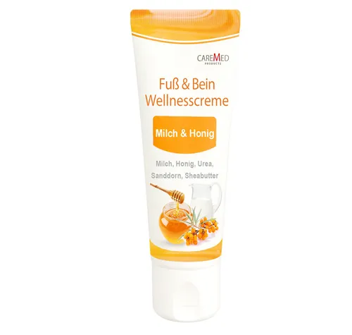 CareMed Fuß & Bein Wellnesscreme 150 ml