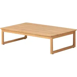 Dehner Loungetisch Port-au-Prince aus Teakholz, 152 x 38 x 84 cm, braun - Eleganter Loungetisch für Ihren Außenbereich, stabil und witterungsbeständig. Ideal für gesellige Runden, mit einer Tragkraft von bis zu 75 kg. Verleihen Sie Ihrer Terrasse einen Hauch von Stil!