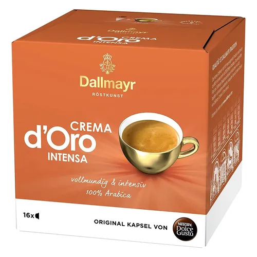 NESCAFÉ Dolce Gusto Dallmayr Crema d'Oro Intensa 1er Pack (1 x 16 Kapseln)