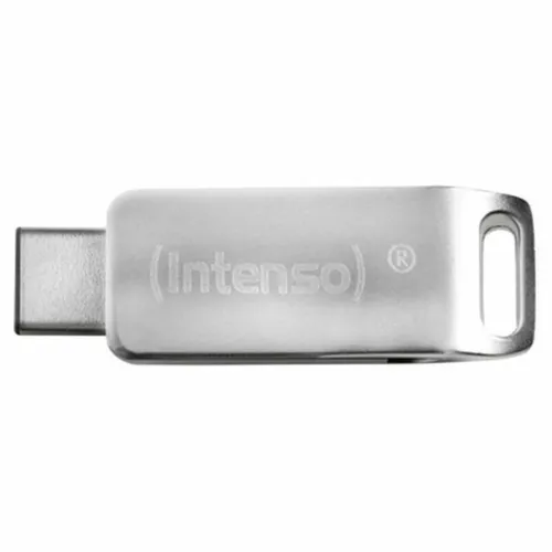 Intenso cMobile Line 64GB USB-Stick Typ-A Typ-C - bis zu 70 MB/s, drehbares Design und robustes Metallgehäuse für maximale Vielseitigkeit