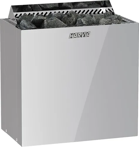 Harvia Qubic BQ80E 8 kW Saunaofen - Finnischer Saunaofen mit 8 kW Leistung, ideal für Saunakabinen von 7-12 m³. Modernes Design und robustes Edelstahlgehäuse für langlebigen Genuss.