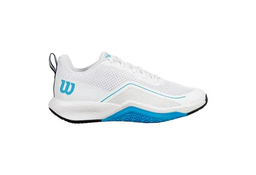 Wilson Herren Rush PRO LITE Tennisschuh - Tennisschuhe mit breiter Zehenbox für optimalen Komfort, Duralast-Gummimischung für maximale Traktion und Pro Torque Chassis Light für Stabilität und Flexibilität.